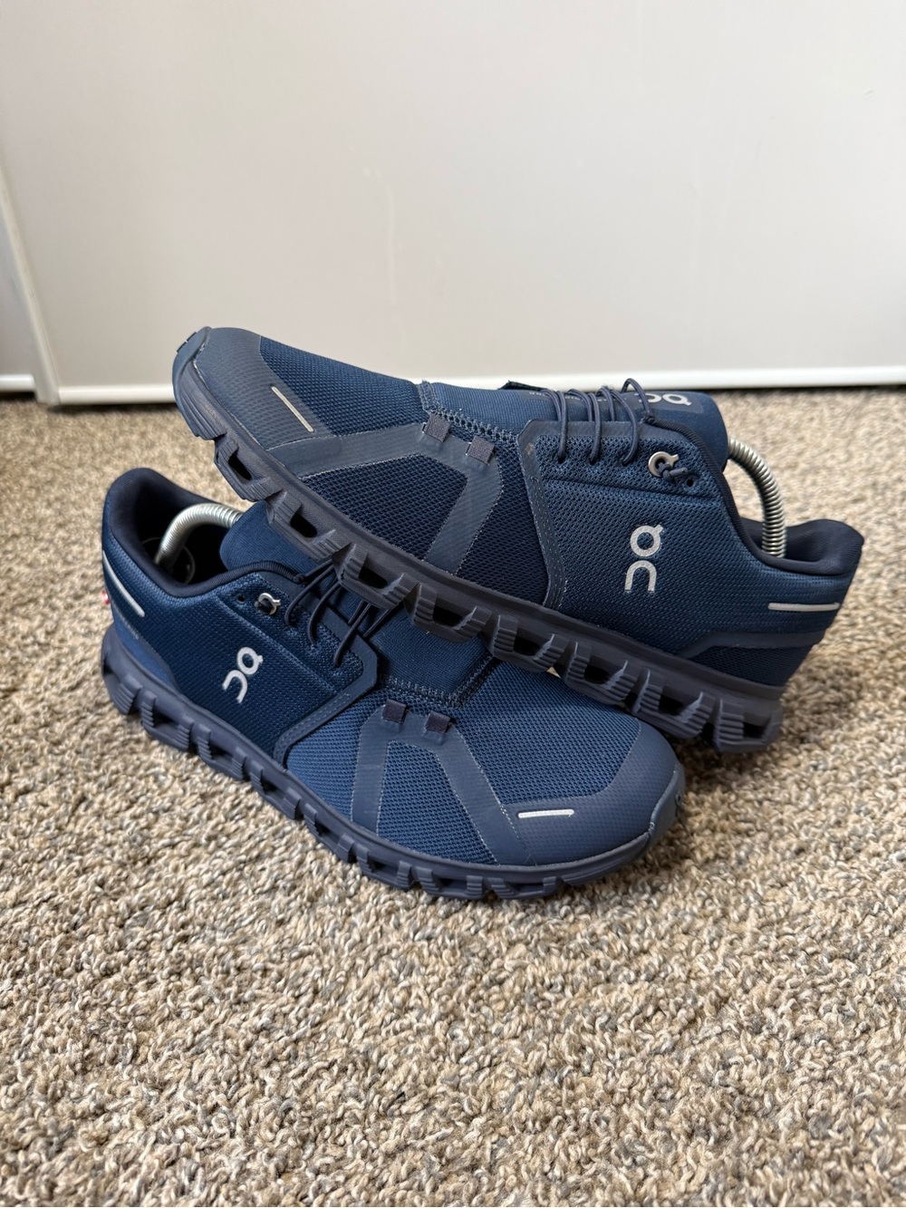 On Running Cloud Men’s Running Shoes — Navy Blue